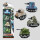 畅玩版4只装甲坦克（迷彩款）