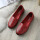 红色A829-1女凉鞋