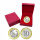 龙年纪念币单枚+红盒