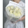 19朵白玫瑰花束-优雅款