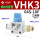 3通带排气VHK3-04S-10F 外螺纹快换接头