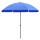 蓝色2.4米三层伞架双层银胶涂层