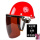 71-安全帽(红色)+支架+茶色屏