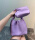 香芋紫配内胆小包配丝巾
