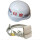 头盔白色+腰带+笔记本包