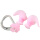 耳蜗型耳塞+鼻夹粉色