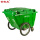 400L垃圾车-绿色带盖
