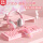 粉色键盘+粉色鼠标+猫耳朵耳机（USB版）