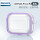 AirpodsPro 2丨紫色丨透明款防摔丨带挂钩
