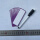 紫边白底10个(3*8厘米) 白板笔