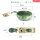 绿色K55汤碗+一体叉勺