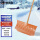 橘色雪铲雪铲单头+1.2米木柄