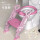 粉色马桶梯+花垫