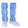 蓝色高筒靴PVC底带透气网