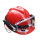 手电+护目镜+头盔（红色）