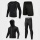 1369黑外套四件套：（2袖+2裤）