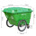 加厚400升垃圾车绿色