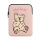 粉色whybear熊(刺绣平板内胆包)