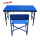 1.2米单桌+椅子 蓝色
