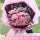 33朵粉色康乃馨+尤加利