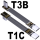 T1C-T3B 13P 无电阻