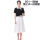 601-1黑色短袖+白短裙