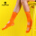 THURSDAY橙色女款针织袜