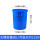 蓝色60L桶装水约115斤（无盖）