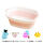 粉色15斤盆+洗猫袋+水勺+赠品