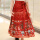 【风临】酒红色马面裙（单裙）
