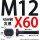 M12X60【45#钢T型】