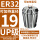 UP/AAA级ER32-夹持直径19/3个