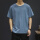 蓝色短袖纯棉T恤（TX0001）