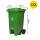 绿色120升脚踏桶 投放标识