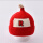 【奶嘴R标】中国红单层毛线帽