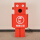 机器人红88cm 可换图案
