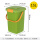 15升储物桶绿色厨余（带密封盖