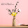 马卡龙小花瓶-斜口款-黄+干花