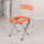 38cm高桔色椅子