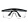 透明3付非焊接用送眼镜袋+布