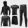 1202黑外套五件套：（3袖+2裤）