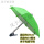 硬管夹子伞-绿色