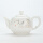 金茶圣白瓷茶壶