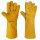 40cm黄色牛皮手套