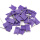 20支紫色旗子针