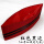 加厚红色黑边船帽（十个装