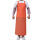 橙色 特厚围裙1.2米套袖