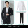 男680-2黑色西服+衬衫+男裤