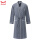 3664-灰色 -长袖中长款睡袍