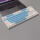 白底白蓝ABS白光87键盘 OEM高度